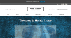 Desktop Screenshot of heraldchase.com